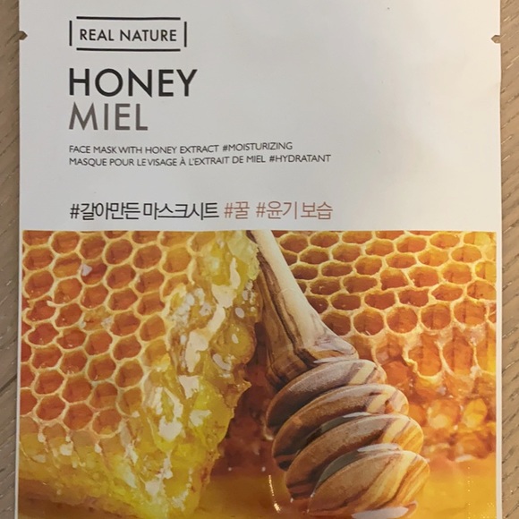 REAL NATURE Face Mask Honey - Picture 2 of 3